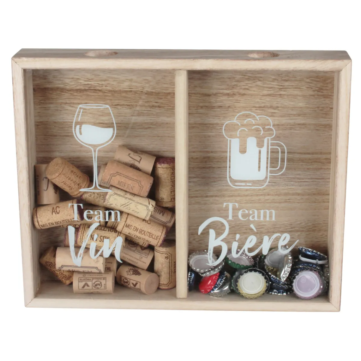 La Chaise Longue CADRE BOUCHON ADDICT BIERE ET VIN Shop