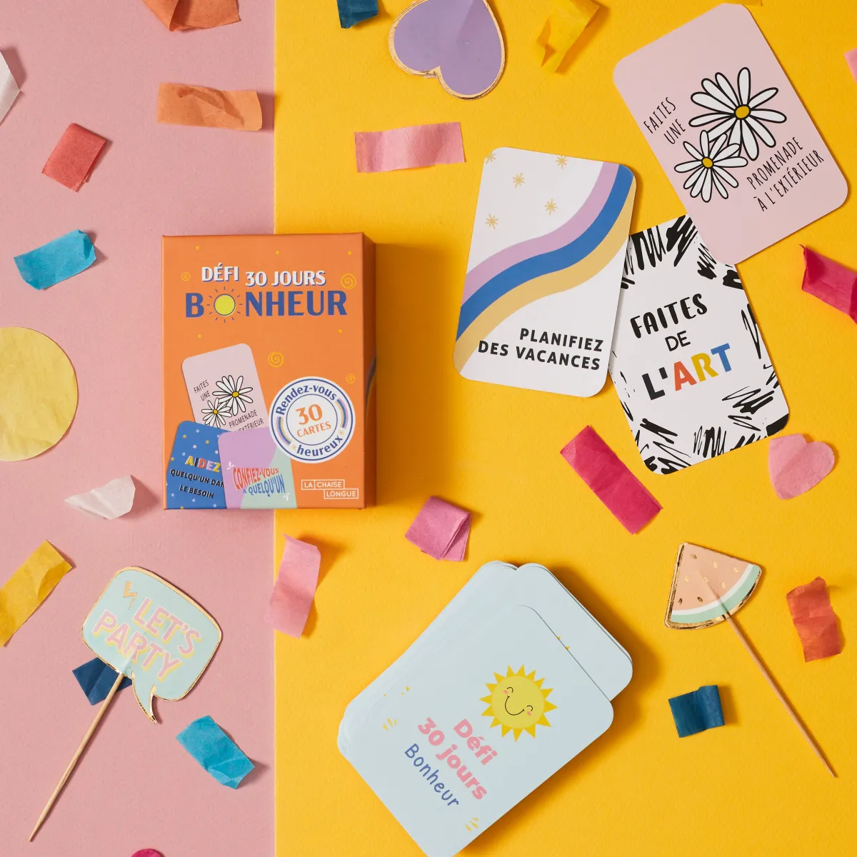 La Chaise Longue CARTES CHALLENGE BONHEUR Fashion