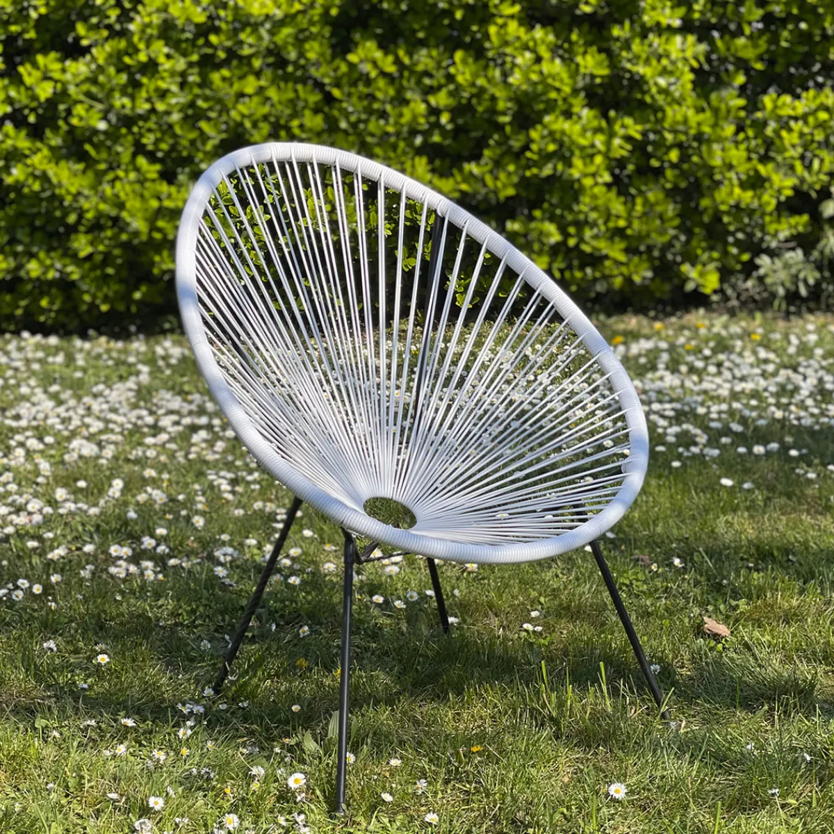 La Chaise Longue CHAISE ACAPULCO BLANC Store