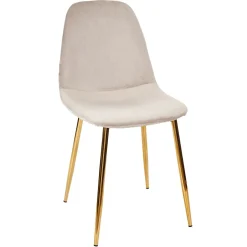 La Chaise Longue CHAISE PIEDS DORE - Lot de 4 Best Sale