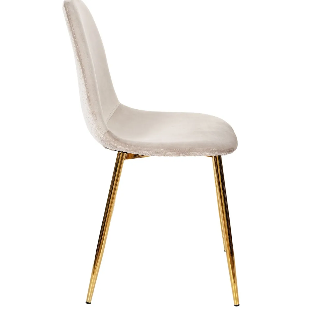 La Chaise Longue CHAISE PIEDS DORE - Lot de 4 Best Sale