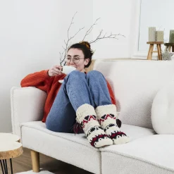 La Chaise Longue CHAUSSETTES JACQUARD FOREST FOLL Outlet