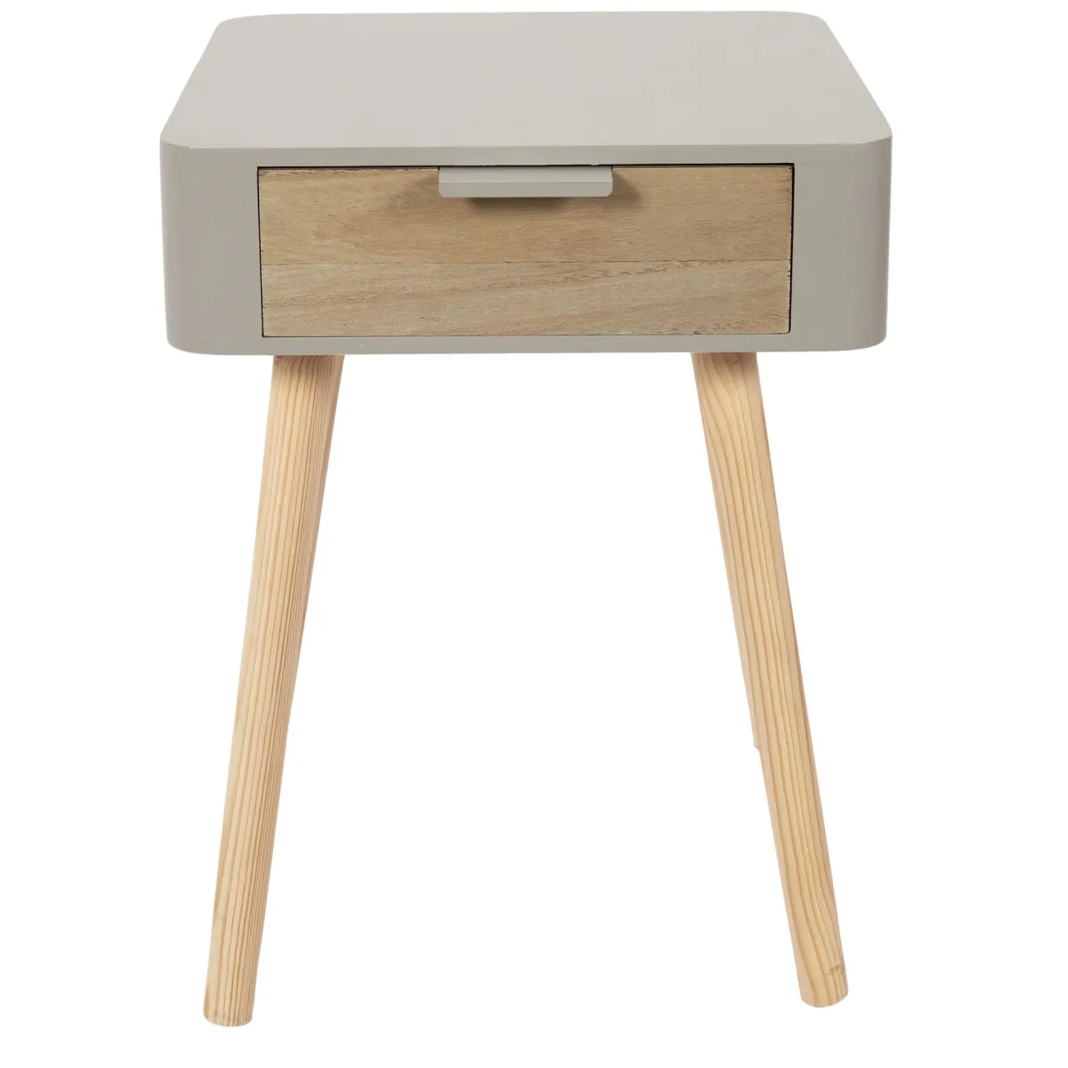 La Chaise Longue CHEVET 1 TIROIR EN BOIS TAUPE Cheap