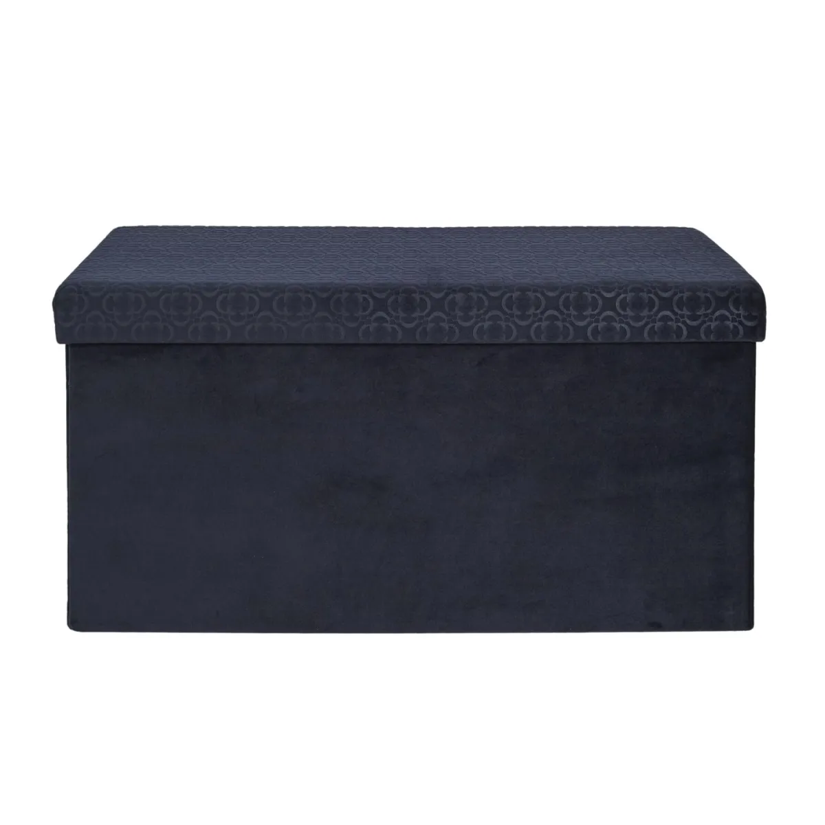 La Chaise Longue COFFRE BANC PLIABLE RETRO BLEU NUIT Best Sale