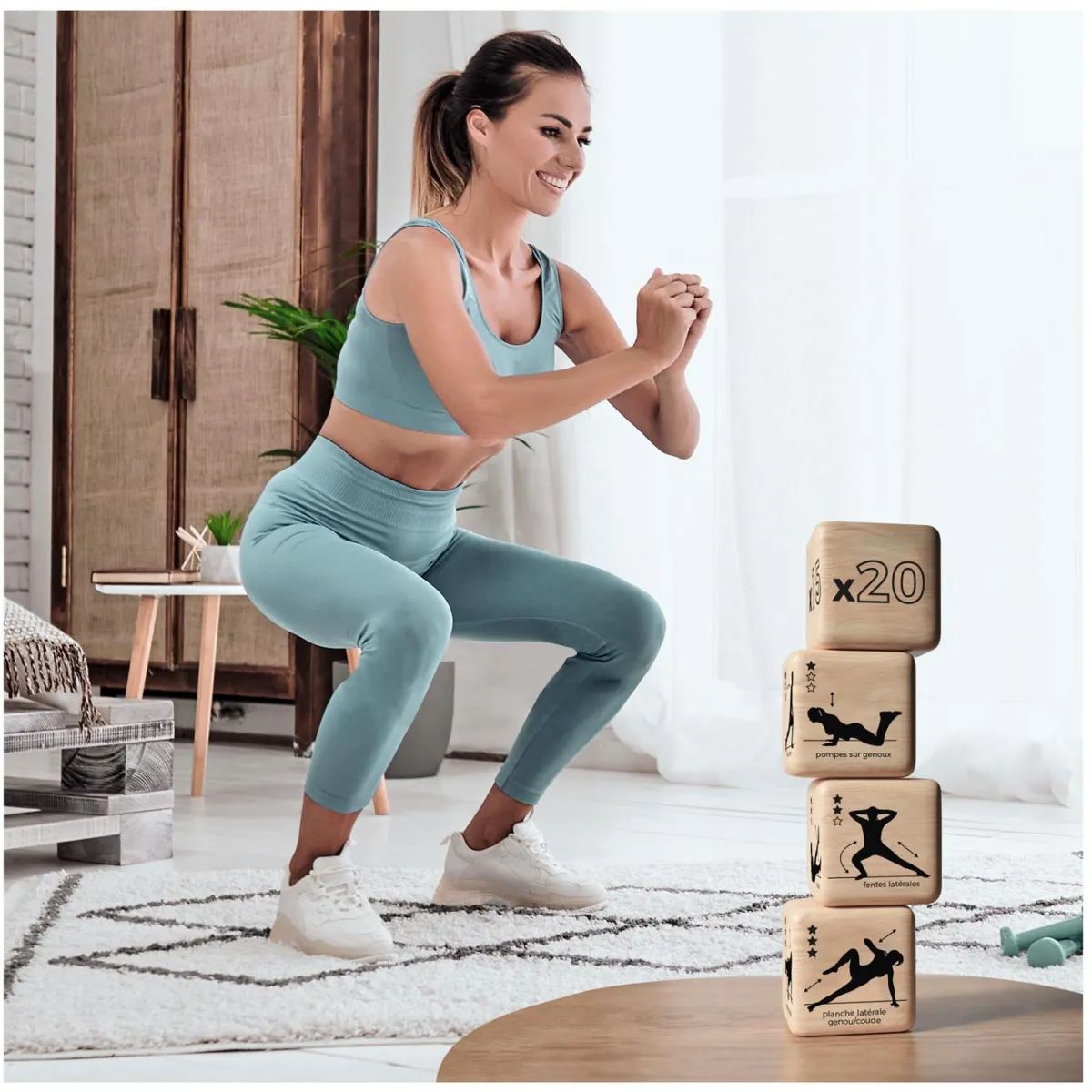 La Chaise Longue COFFRET 8 DES EXERCICES YOGA ET FITNESS Hot