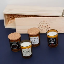 La Chaise Longue COFFRET DE 4 BOUGIES WHISKY Outlet