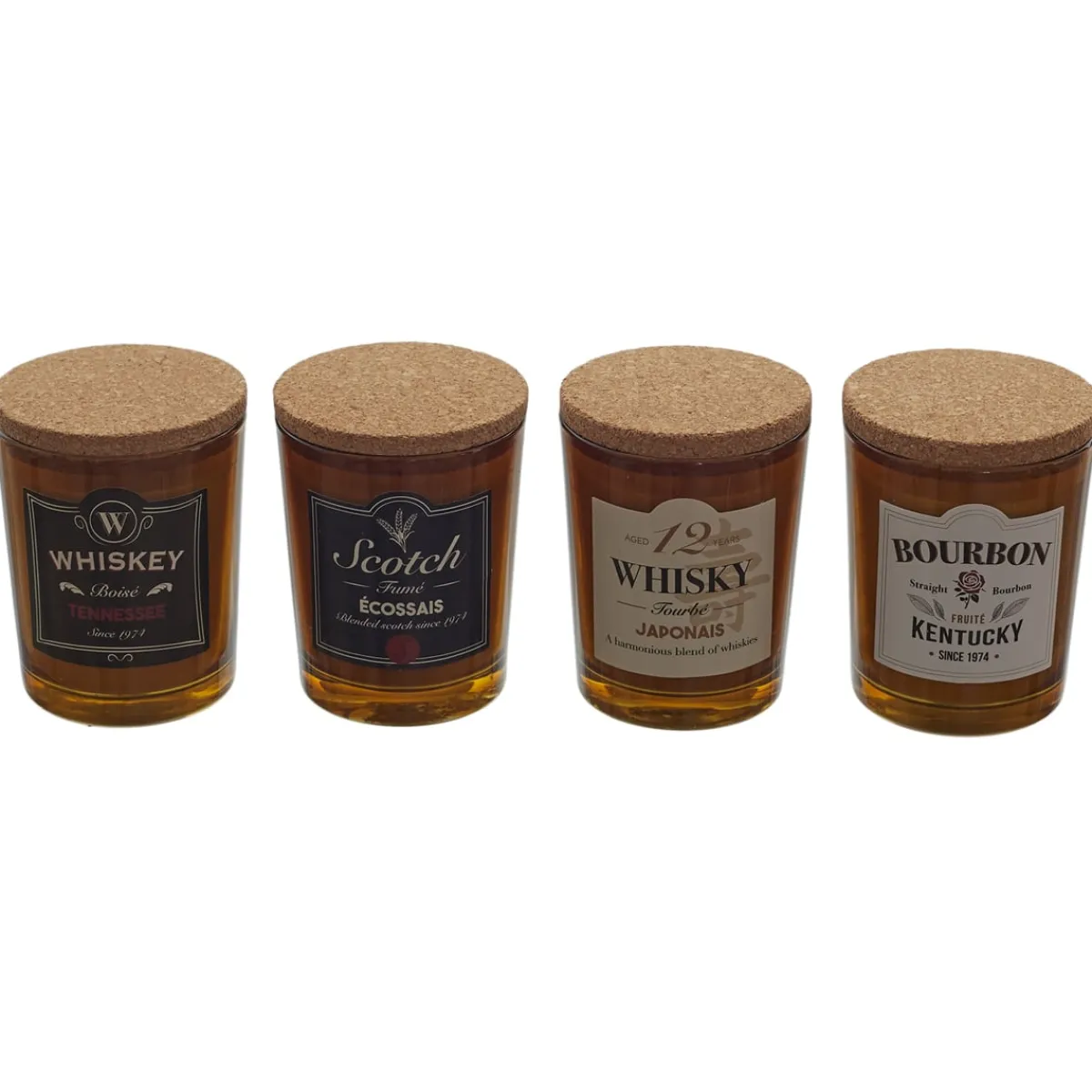 La Chaise Longue COFFRET DE 4 BOUGIES WHISKY Outlet