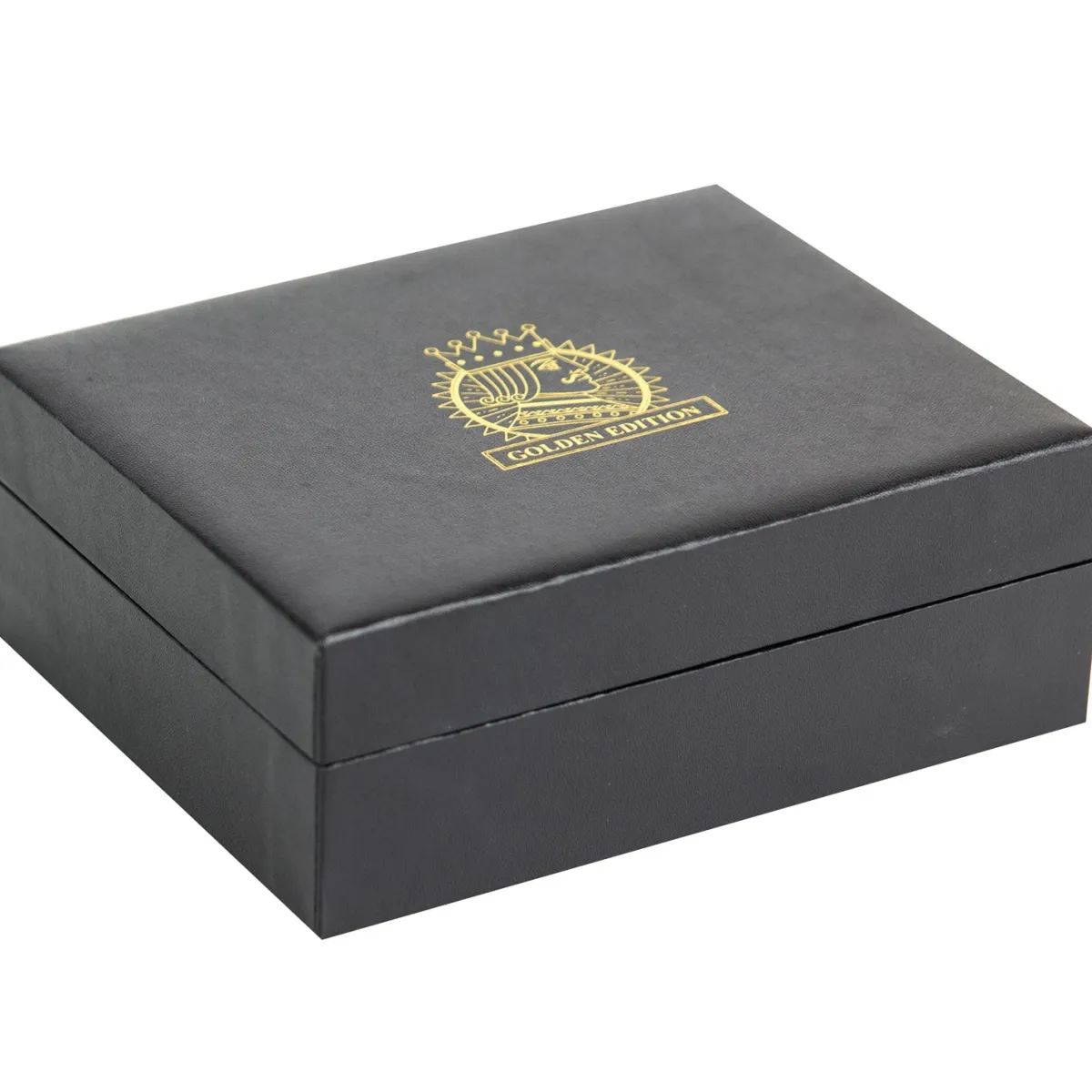 La Chaise Longue COFFRET DE 2 JEUX DE CARTES DOREES Clearance