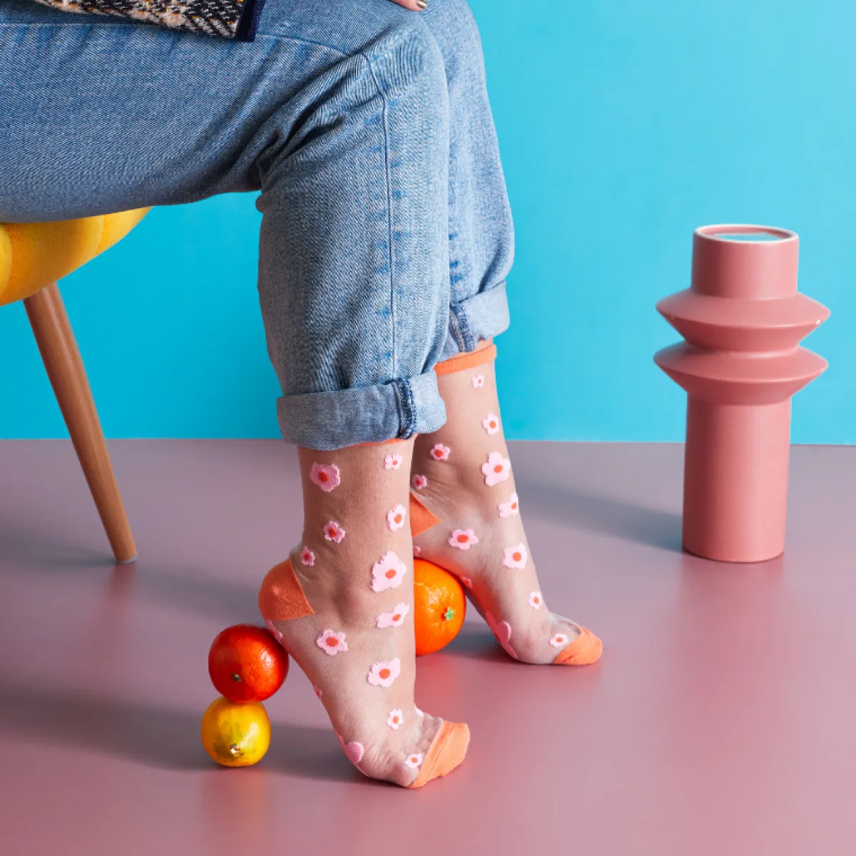 La Chaise Longue COFFRET DE 3 PAIRES DE CHAUSSETTES FLOWER POWER Hot