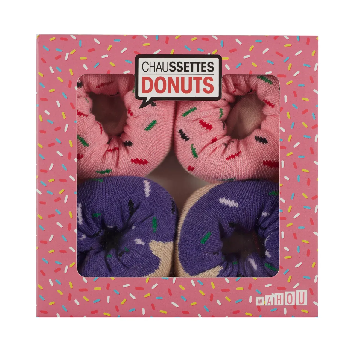 La Chaise Longue COFFRET DE 2 PAIRES DE CHAUSSETTES DONUT ASSORTIES Flash Sale