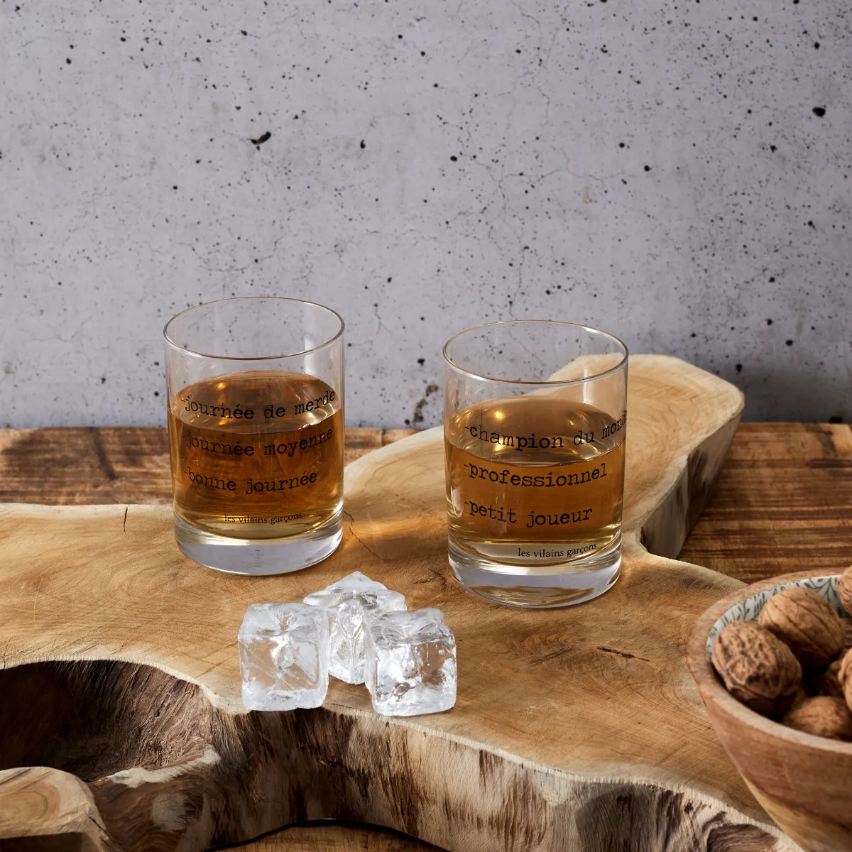 La Chaise Longue COFFRET DE 2 VERRES A WHISKY Clearance