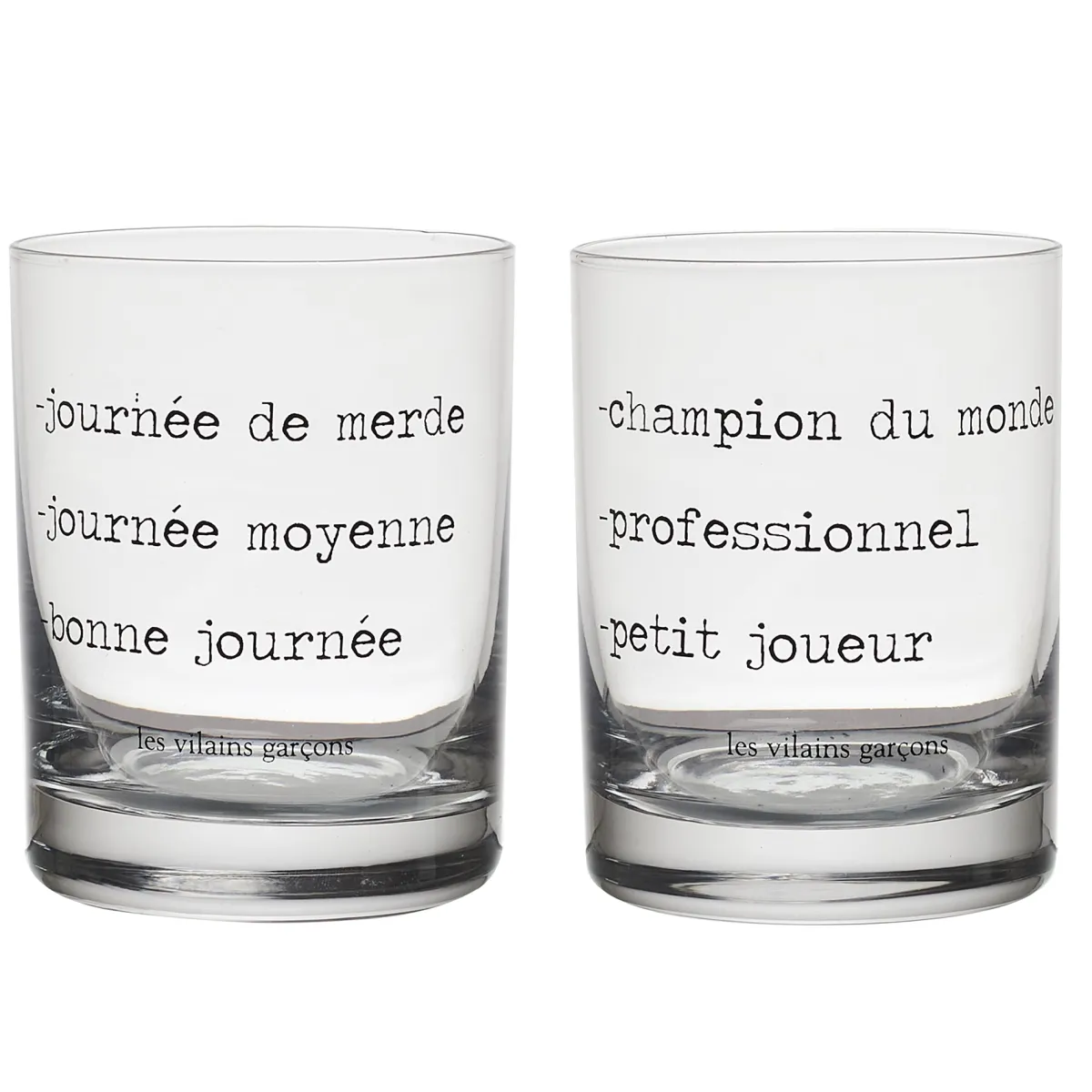 La Chaise Longue COFFRET DE 2 VERRES A WHISKY Clearance
