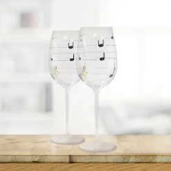 La Chaise Longue COFFRET DE 2 VERRES MUSICAUX Outlet