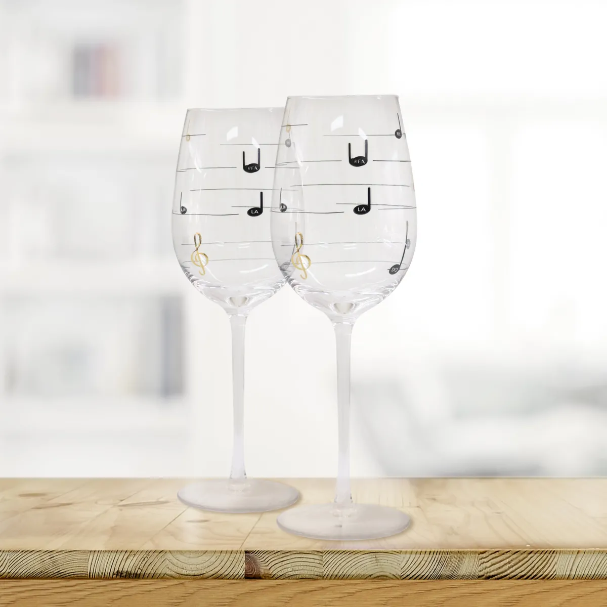 La Chaise Longue COFFRET DE 2 VERRES MUSICAUX Outlet