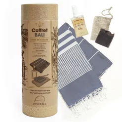La Chaise Longue COFFRET FOUTA BALI INDIGO Discount