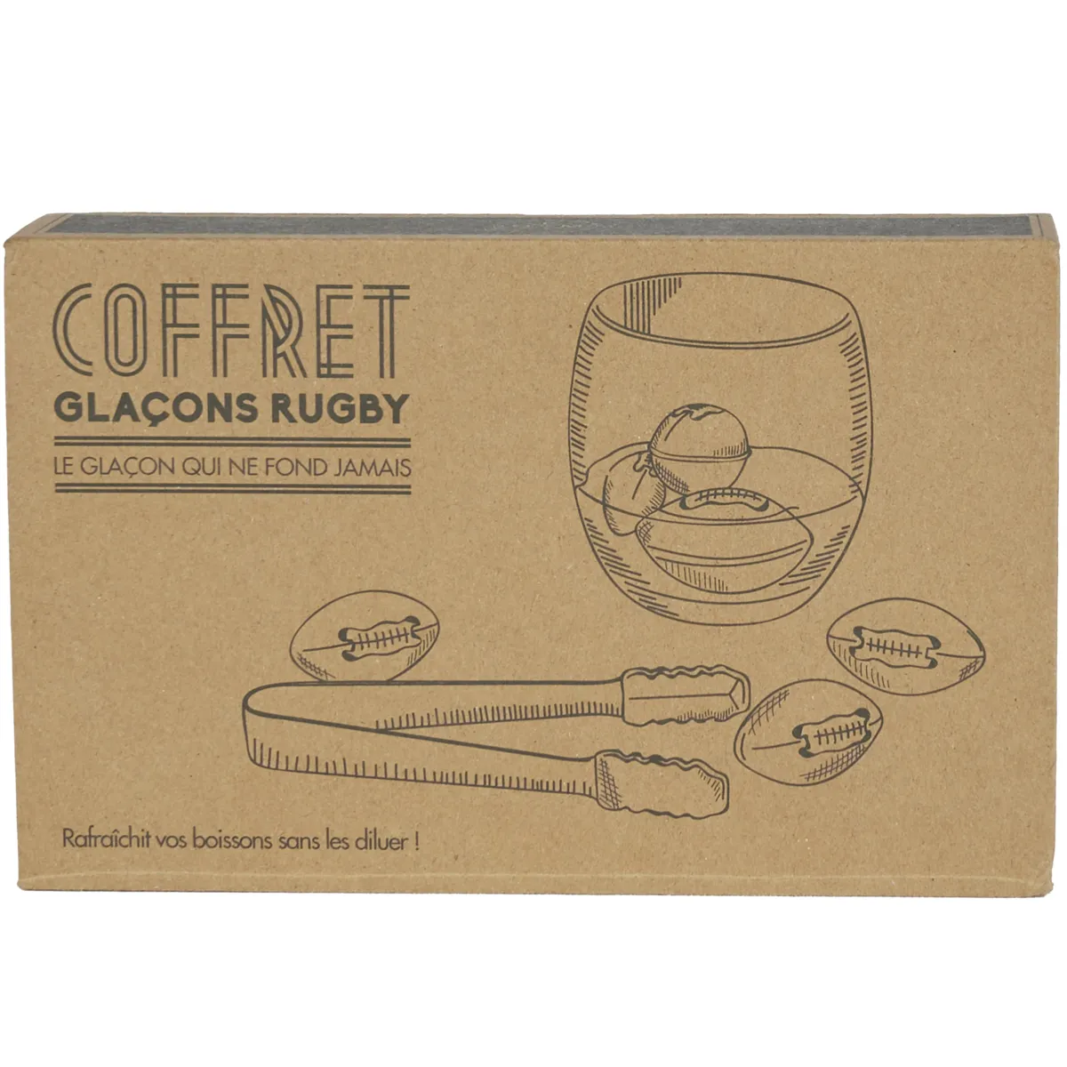 La Chaise Longue COFFRET GLACONS RUGBY Clearance