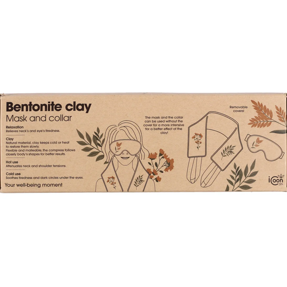 La Chaise Longue COFFRET MASQUE ET TOUR DE COU A L ARGILE Hot