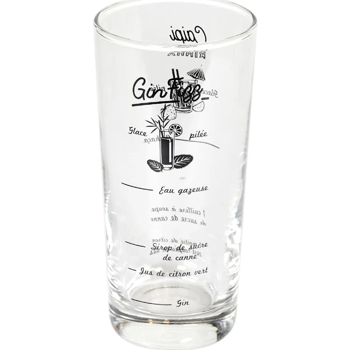 La Chaise Longue COFFRET VERRES RECETTES COCKTAILS Store