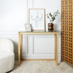 La Chaise Longue CONSOLE EN VERRE Sale