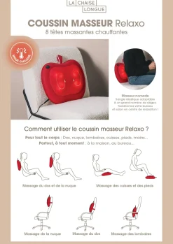 La Chaise Longue COUSSIN MASSEUR RELAXO Store