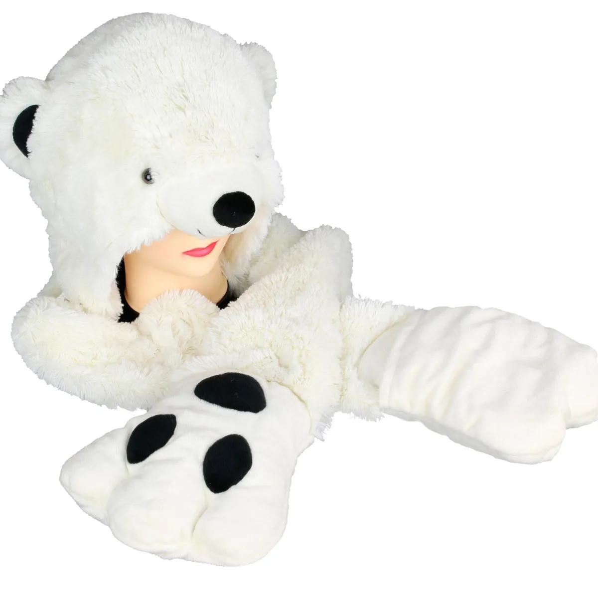 La Chaise Longue ECHARPE 3 EN 1 OURS BLANC Discount