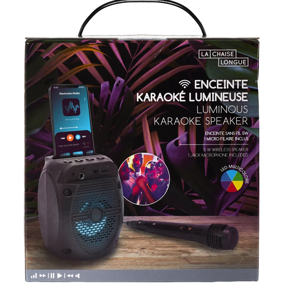 La Chaise Longue ENCEINTE BT MICRO KARAOKE Flash Sale