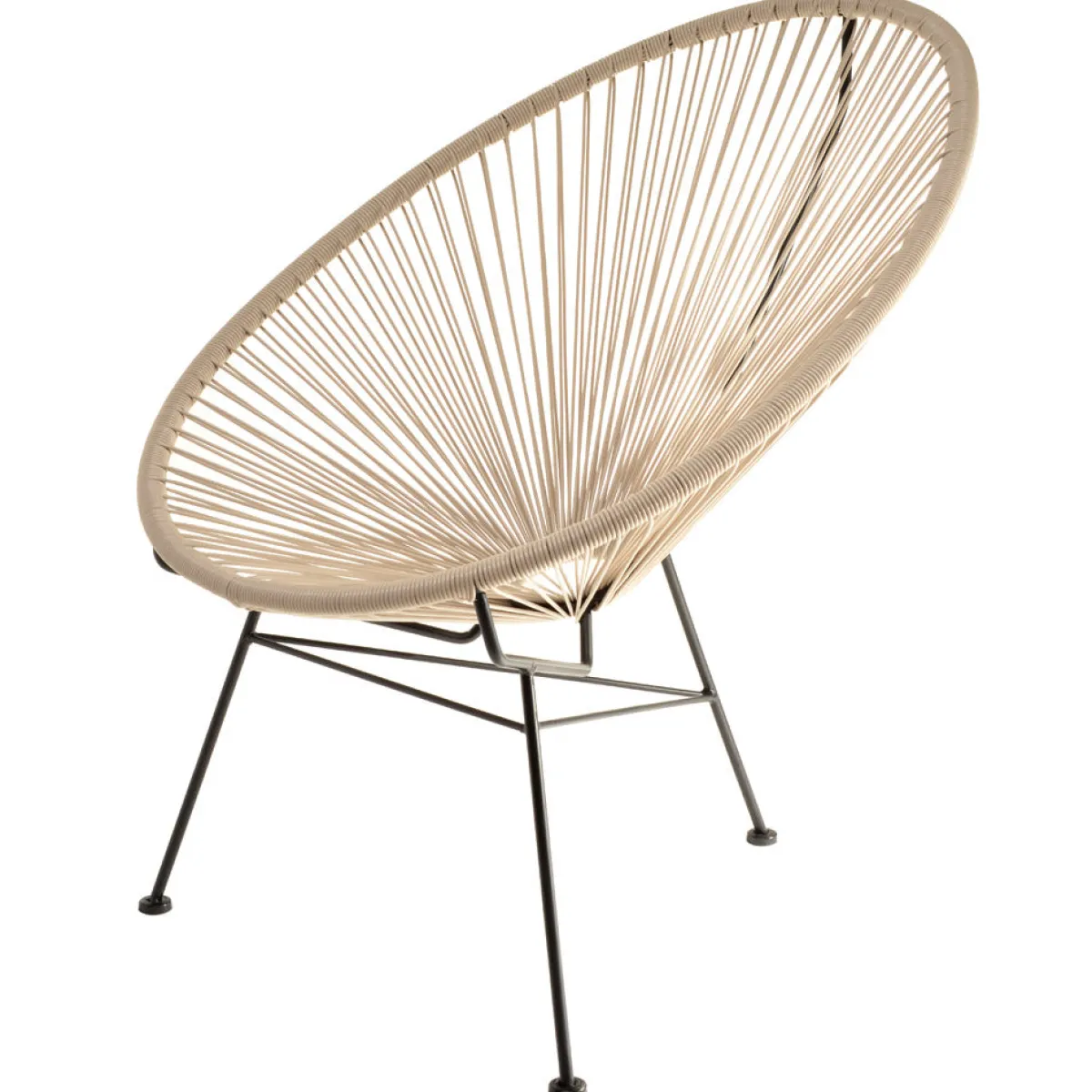 La Chaise Longue FAUTEUIL ACAPULCO TAUPE Outlet