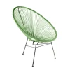 La Chaise Longue FAUTEUIL ACAPULCO TROPICAL GREEN Cheap