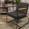 La Chaise Longue FAUTEUIL BENSON MARRON Hot