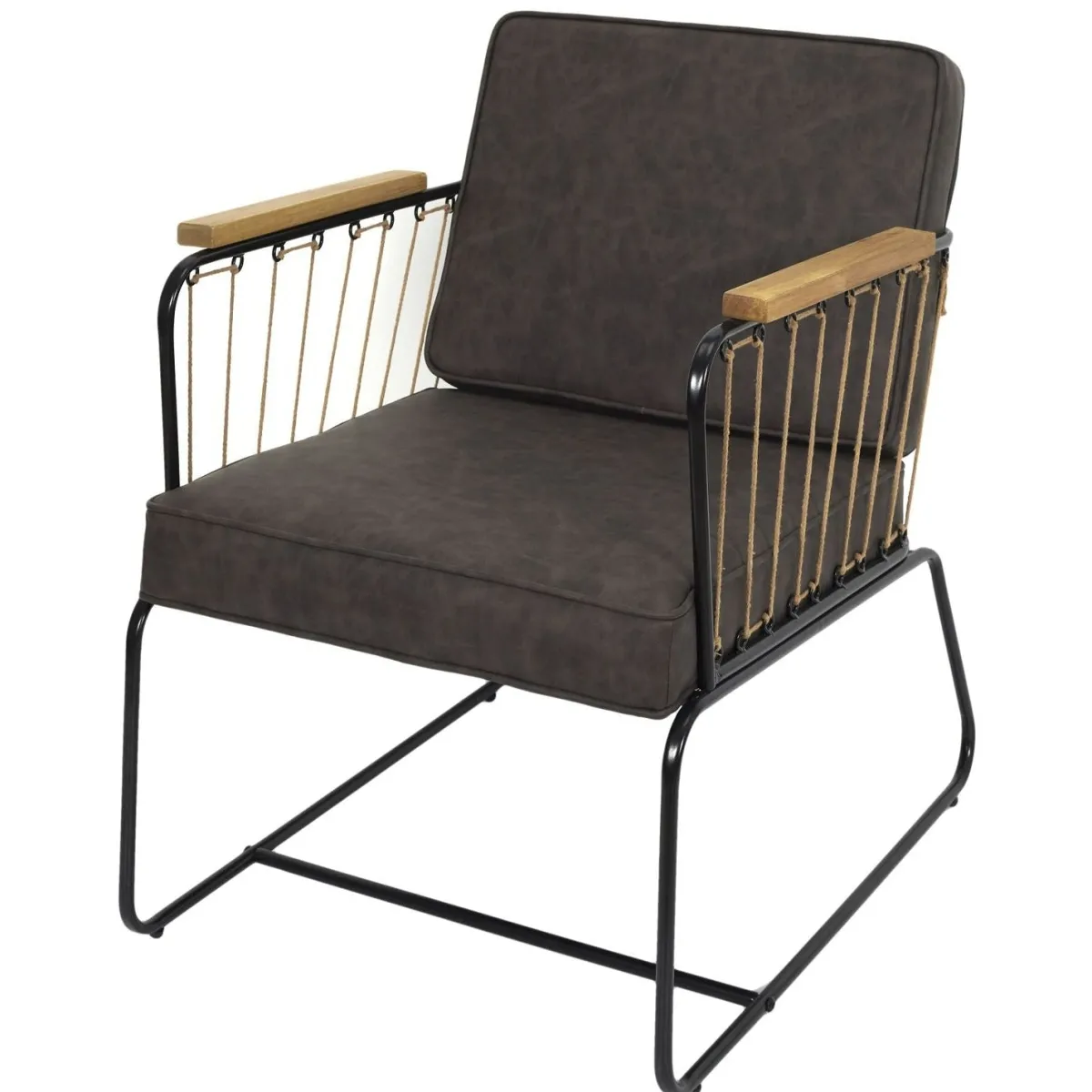 La Chaise Longue FAUTEUIL BENSON MARRON Hot