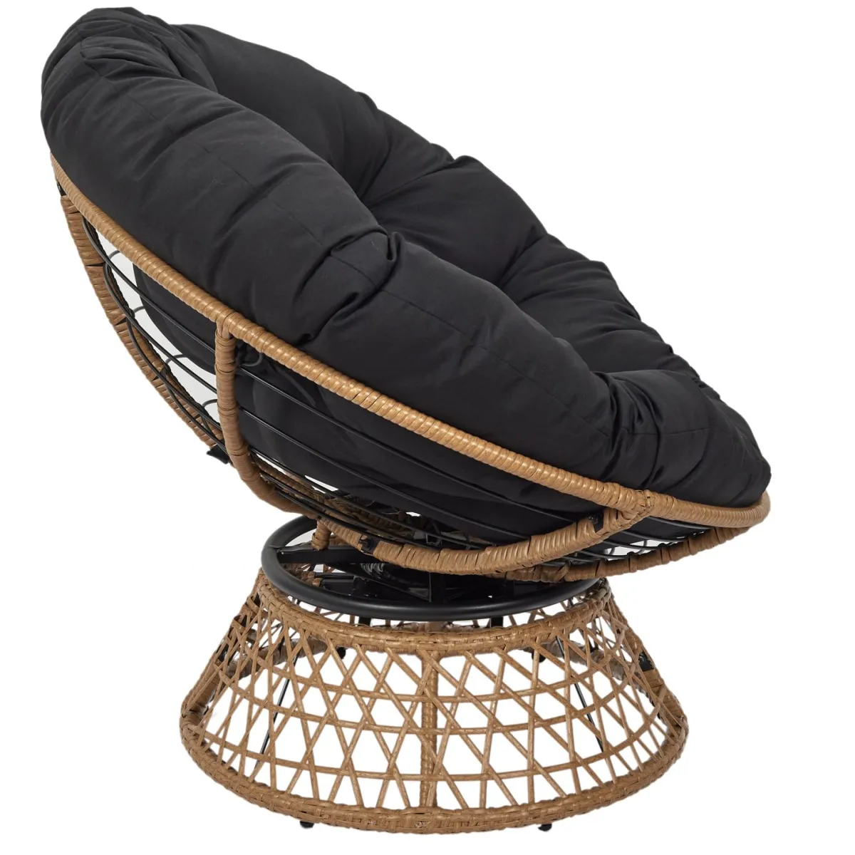 La Chaise Longue FAUTEUIL CANCUN COUSSIN NOIR Best