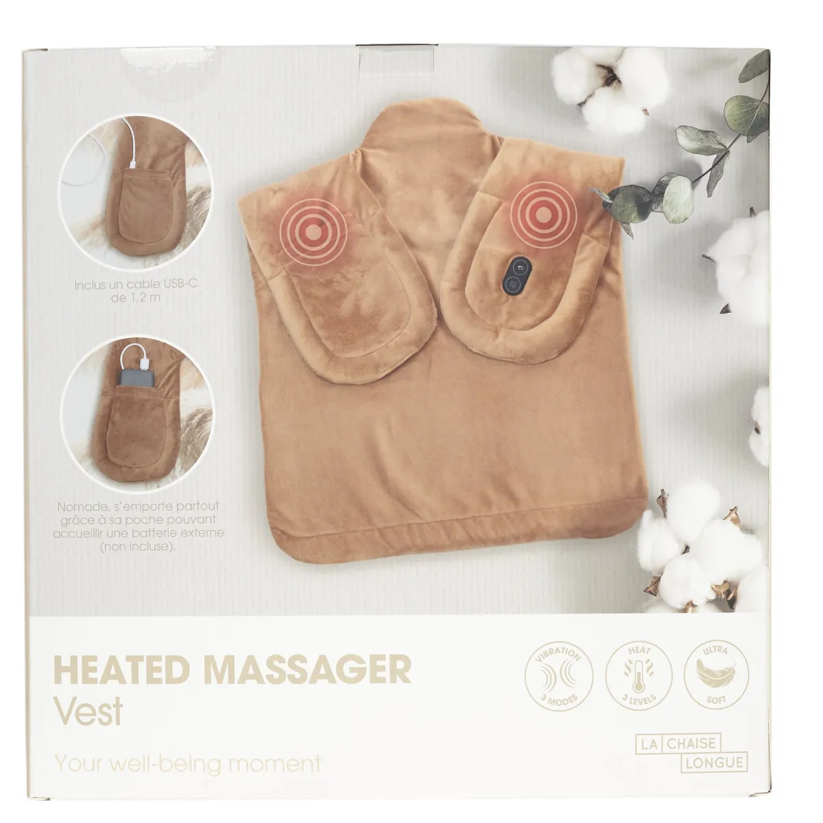 La Chaise Longue GILET MASSEUR CHAUFFANT Fashion