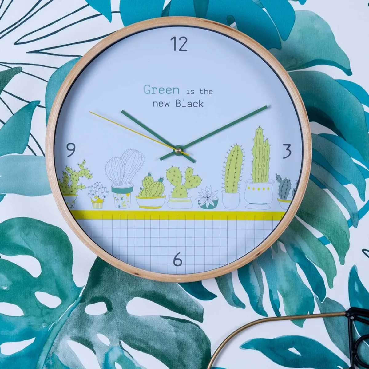 La Chaise Longue HORLOGE CACTUS New
