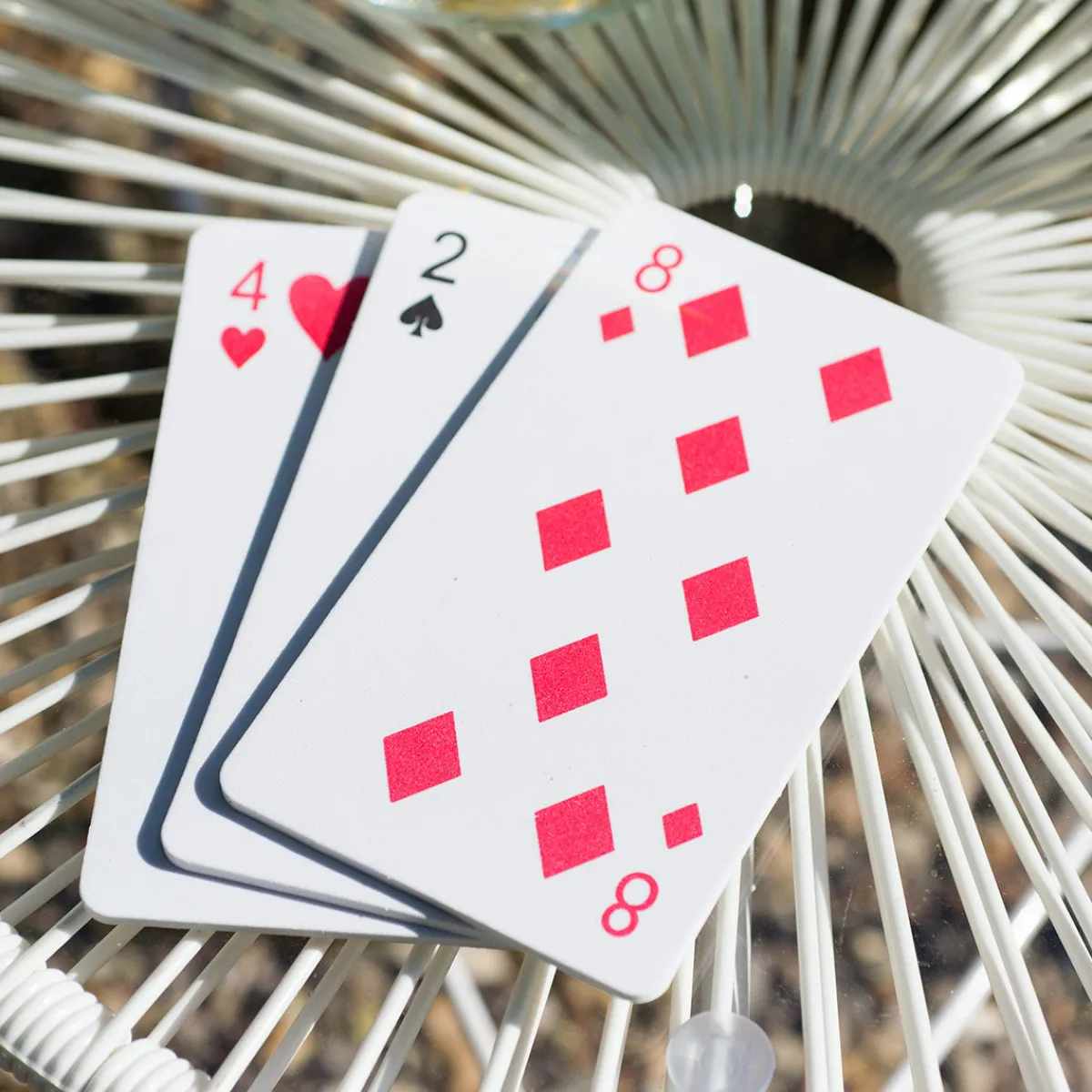 La Chaise Longue JEU DE CARTES XXL OUTDOOR Clearance