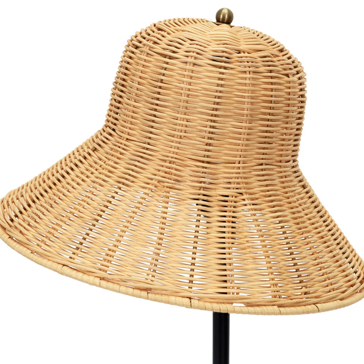 La Chaise Longue LAMPE CHAPEAU ROTIN Flash Sale