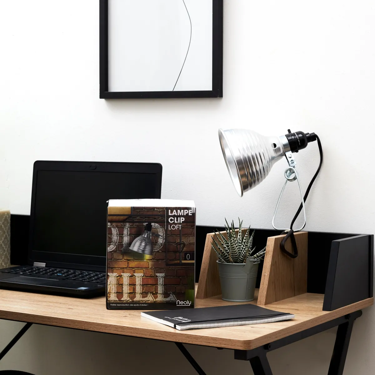 La Chaise Longue LAMPE CLIP LOFT ALU Store