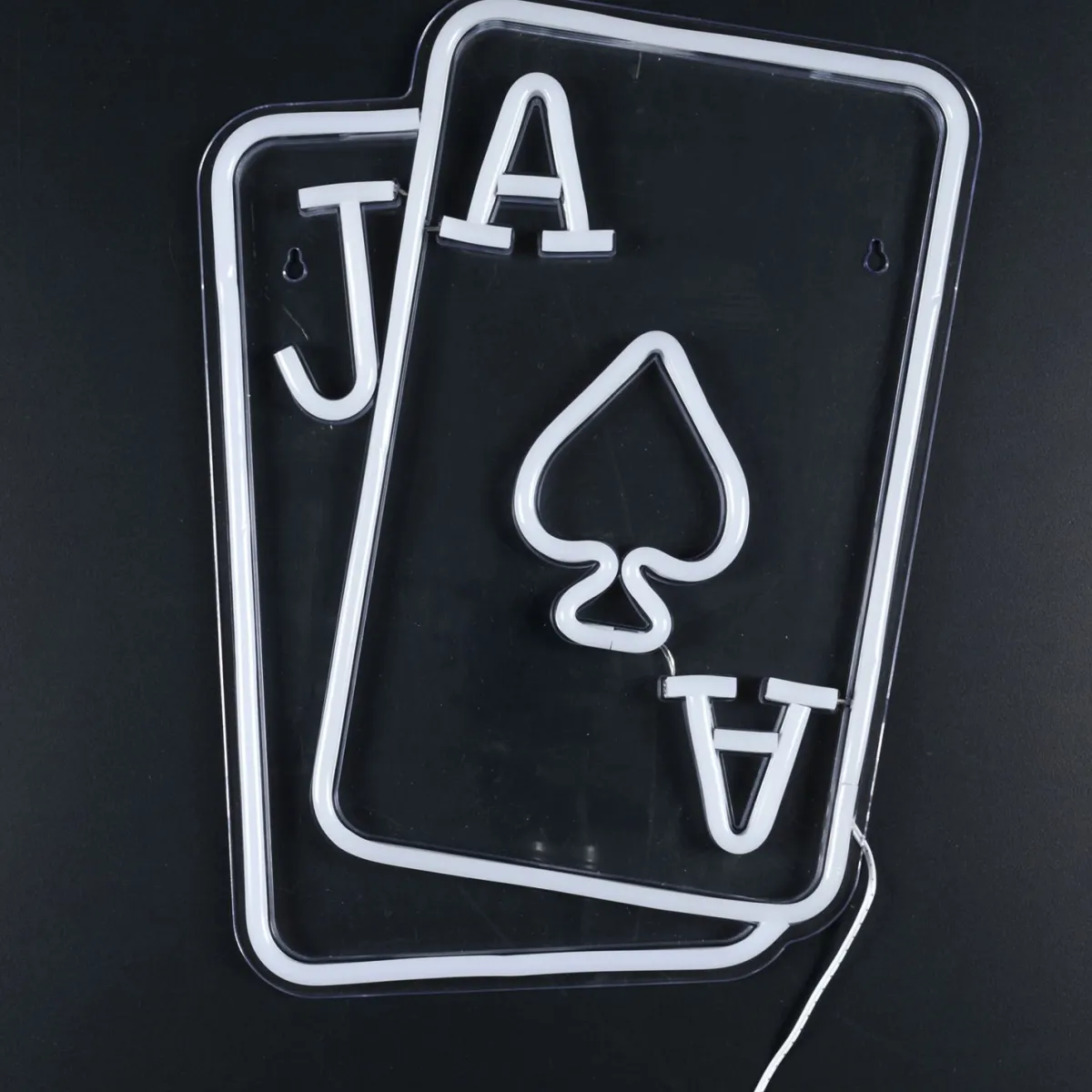 La Chaise Longue LAMPE EFFET NEON CARTES A JOUER Hot