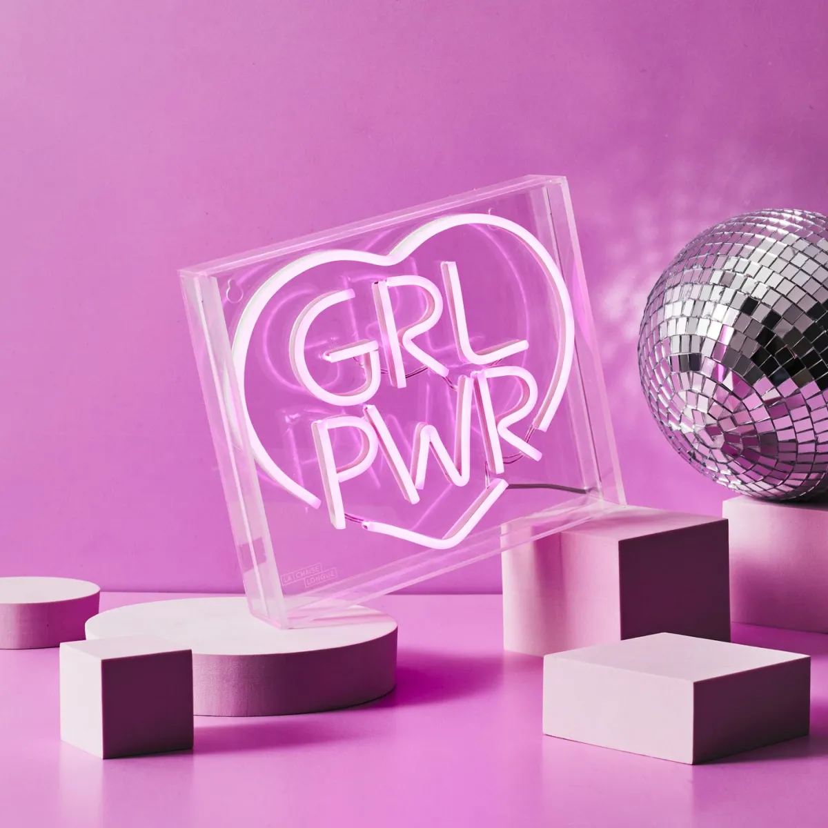 La Chaise Longue LAMPE EFFET NEON GIRL POWER Outlet