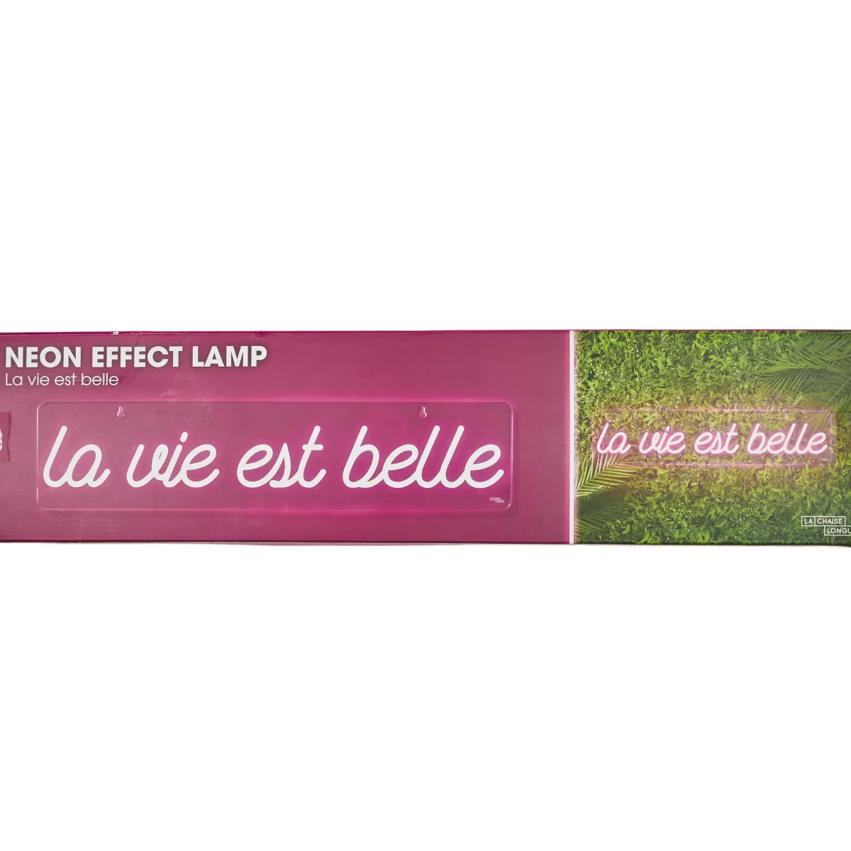 La Chaise Longue LAMPE EFFET NÉON LA VIE EST BELLE Shop