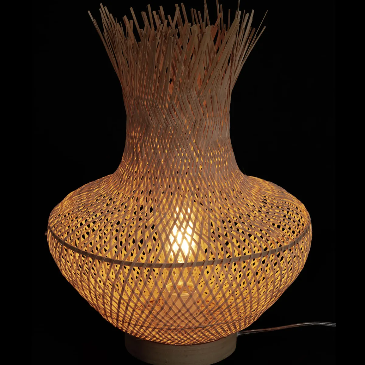 La Chaise Longue LAMPE VASE ROTIN Hot