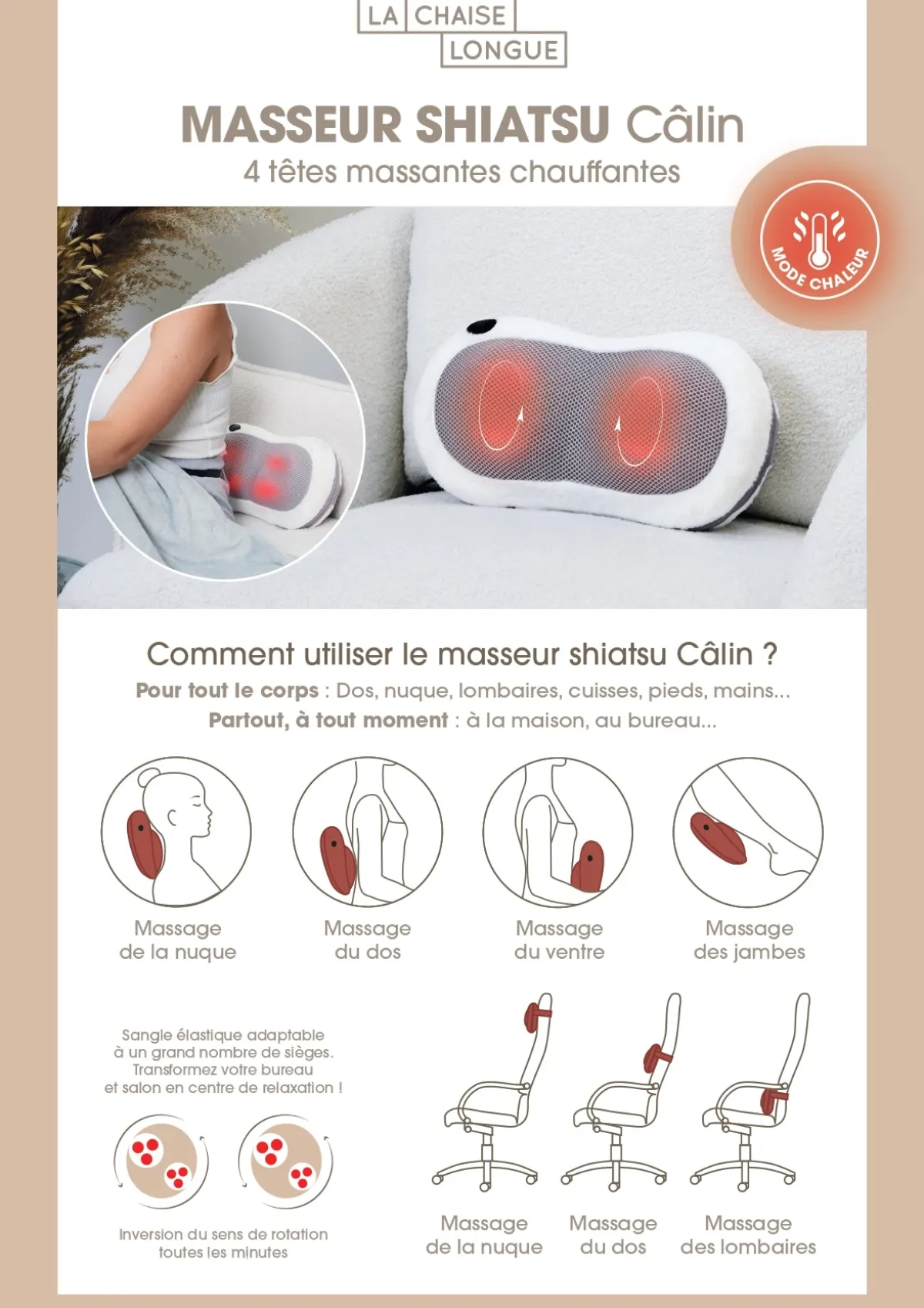 La Chaise Longue MASSEUR SHIATSU CALIN Online