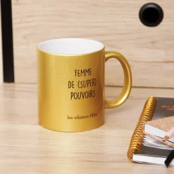 La Chaise Longue MUG PAILLETTE FEMME SUPER POUVOIRS Hot