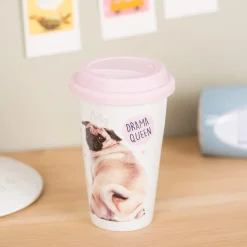 La Chaise Longue MUG TAKE AWAY CRAZY ANIMALS DRAMA QUEEN Best Sale