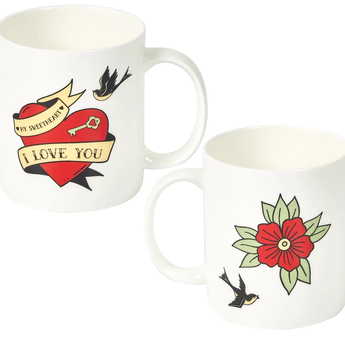 La Chaise Longue MUG TATOO LOVE Cheap