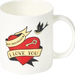 La Chaise Longue MUG TATOO LOVE Cheap