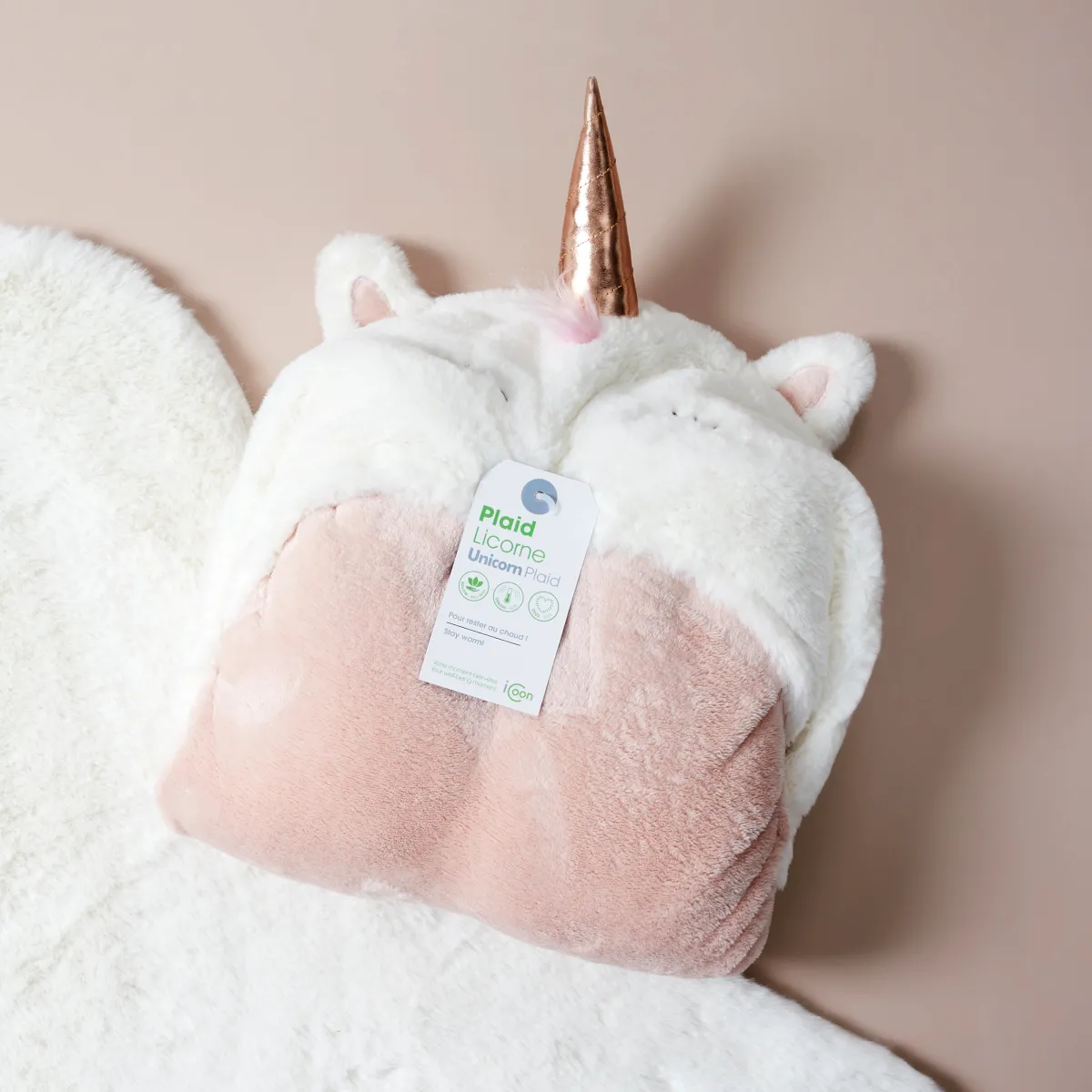 La Chaise Longue PLAID A CAPUCHE LICORNE Cheap