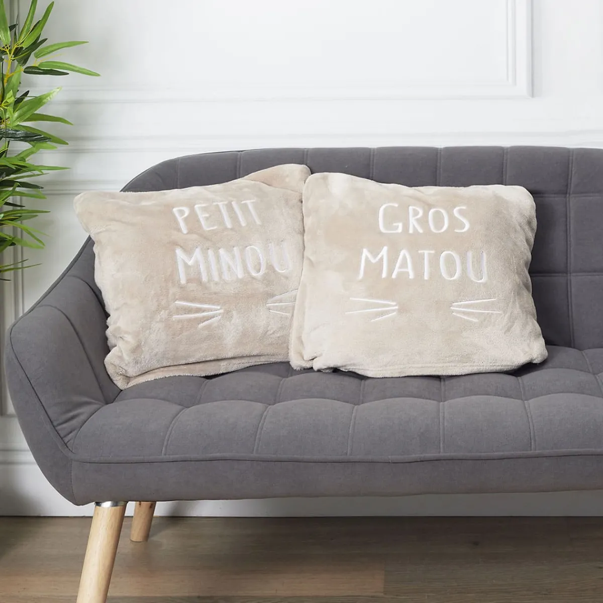 La Chaise Longue PLAID DUO KANGOUROU GROS MATOU Store