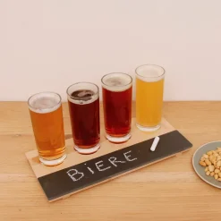 La Chaise Longue PLANCHE DE 4 VERRES A BIERE Shop