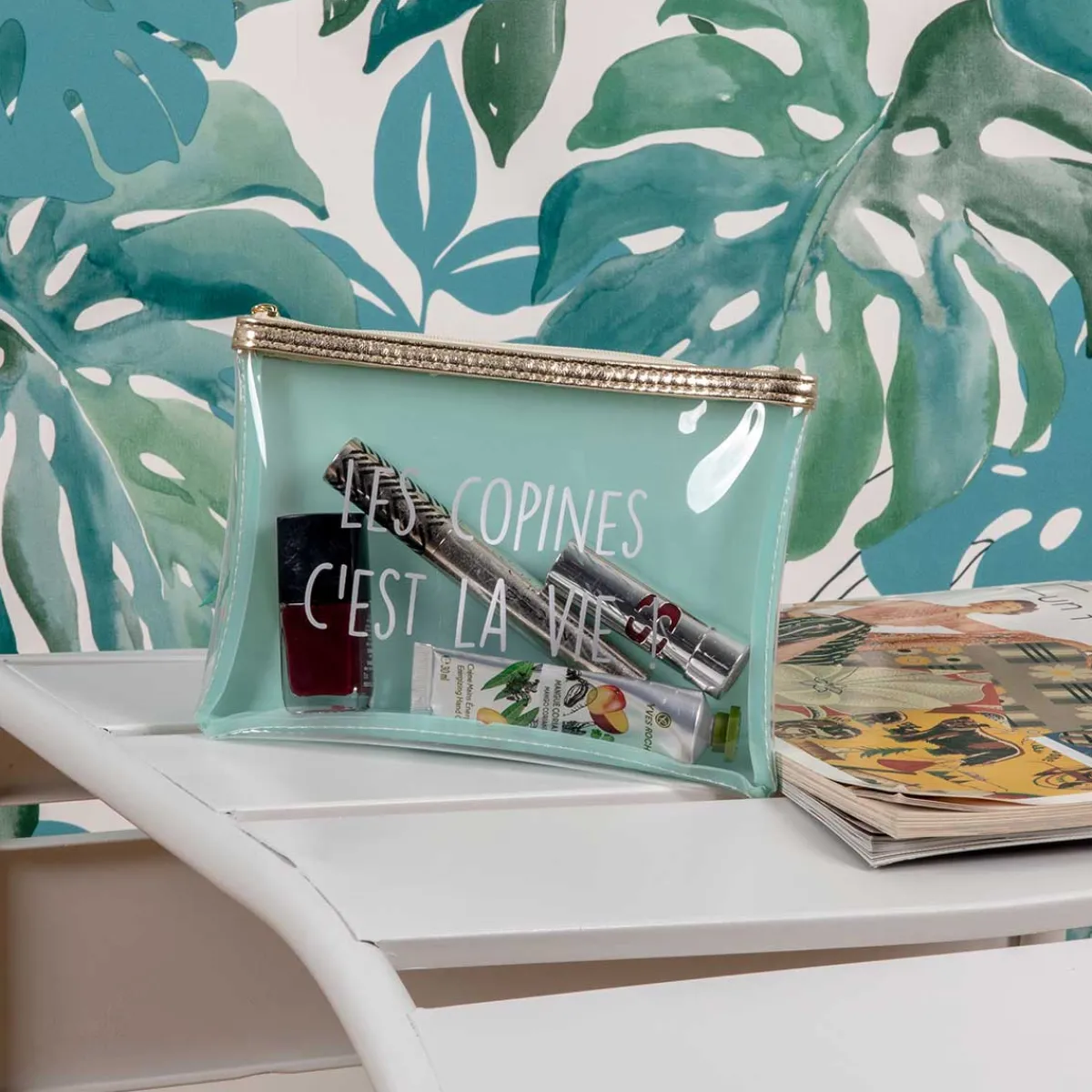 La Chaise Longue POCHETTE TRANSPARENTE LES COPINES Cheap