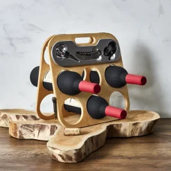 La Chaise Longue PORTE BOUTEILLE PLIANT ET SON COFFRET VIN Outlet